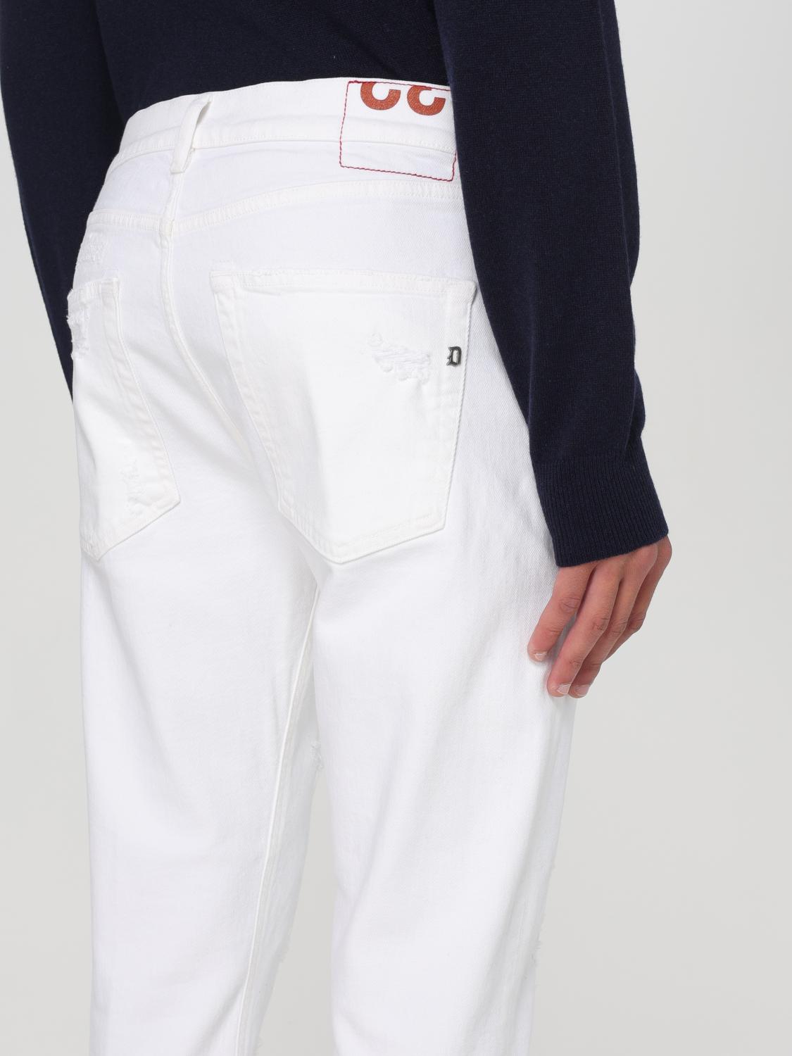 DONDUP JEANS: Jeans homme Dondup, Blanc - Img 3