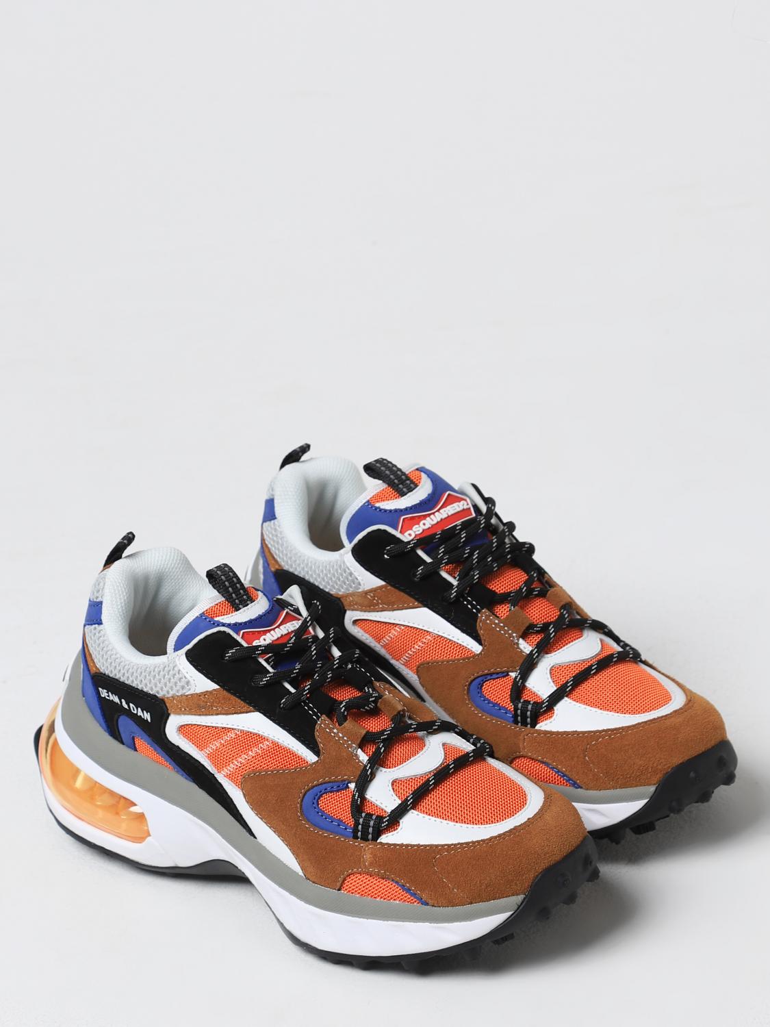 DSQUARED2 BASKETS: Baskets homme Dsquared2, Multicolore - Img 2