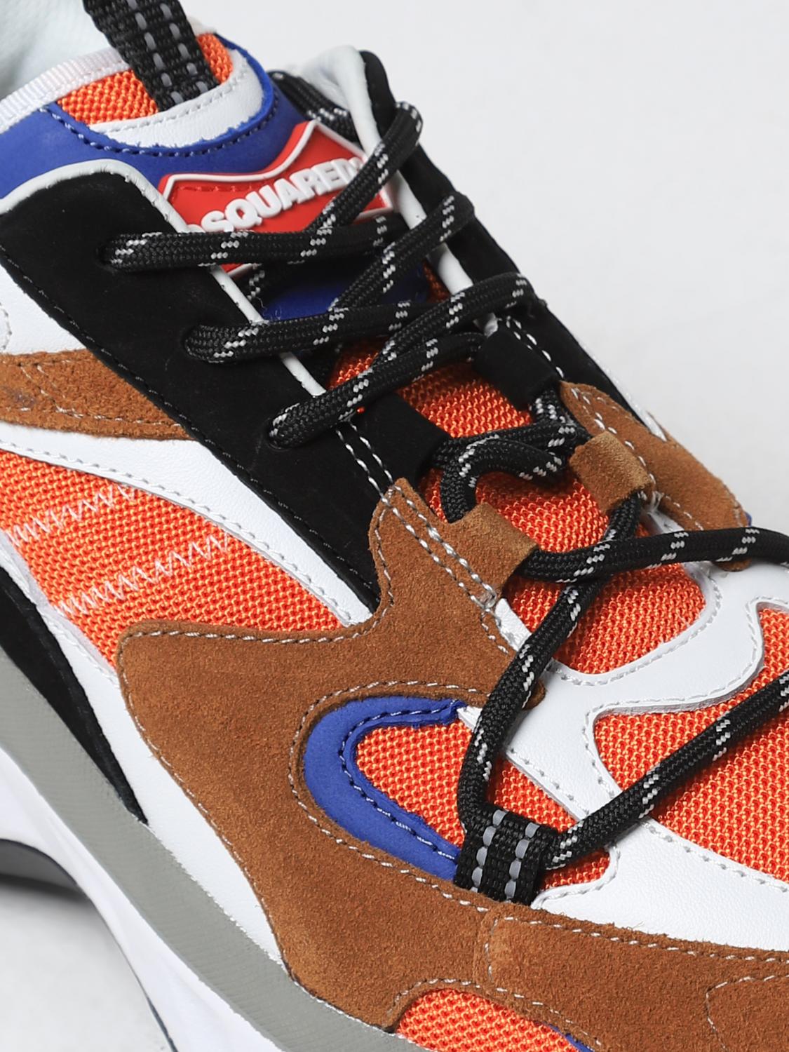DSQUARED2 BASKETS: Baskets homme Dsquared2, Multicolore - Img 4