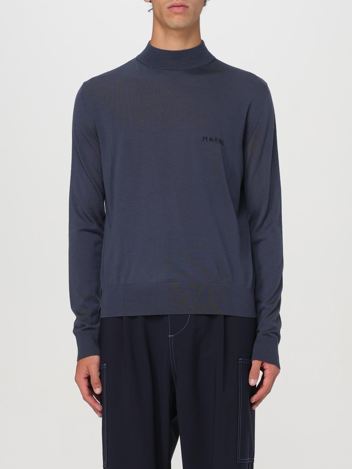 MARNI PULLOVER: Pullover herren Marni, Blau - Img 1