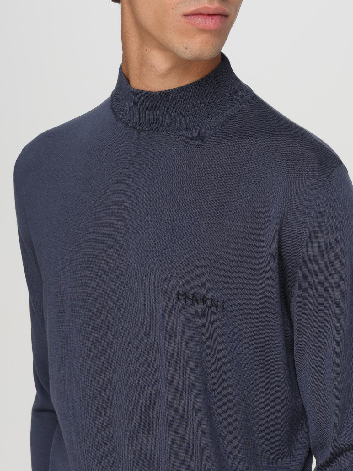 MARNI PULLOVER: Pullover herren Marni, Blau - Img 5