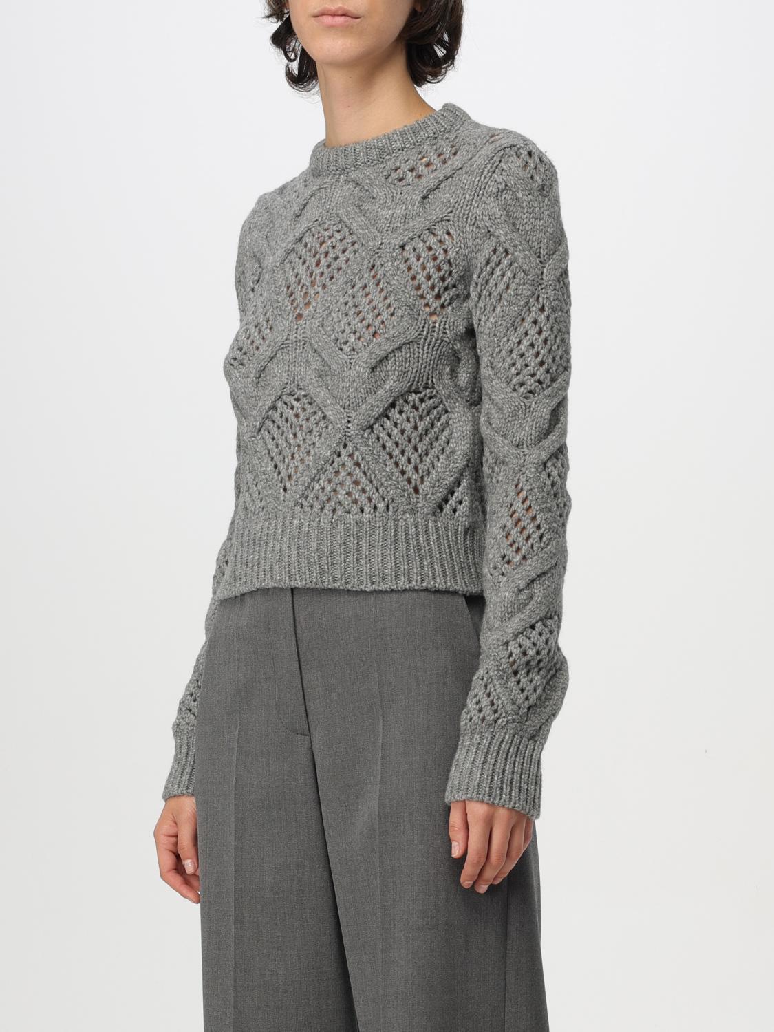 SPORTMAX SWEATER: Sweater woman Sportmax, Grey - Img 4