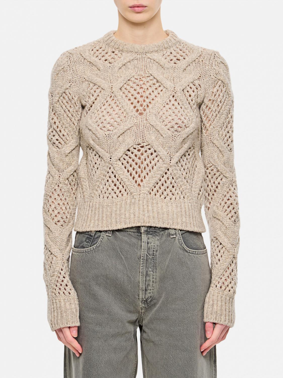 SPORTMAX JERSEY: Jersey mujer Sportmax, Beige - Img 1