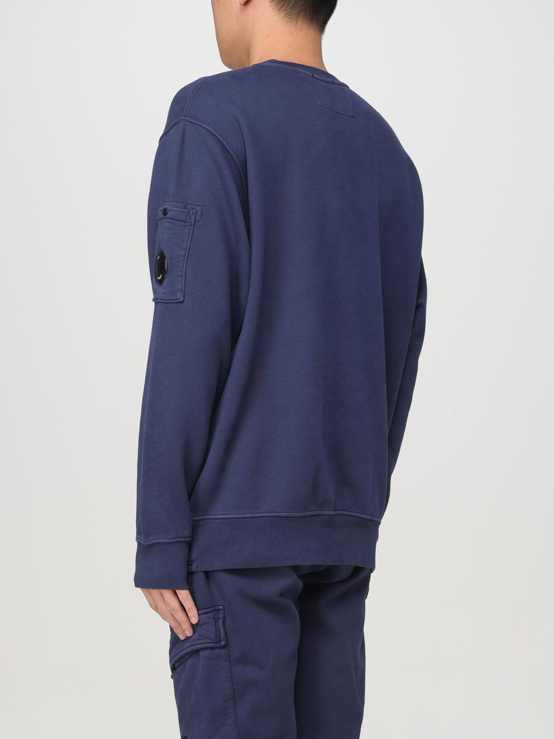 C.P. COMPANY SWEATSHIRT: Sweatshirt men C.P. Company, Blue 1 - Img 3