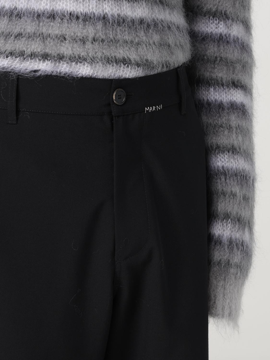 MARNI PANTALON: Pantalon homme Marni, Noir - Img 5