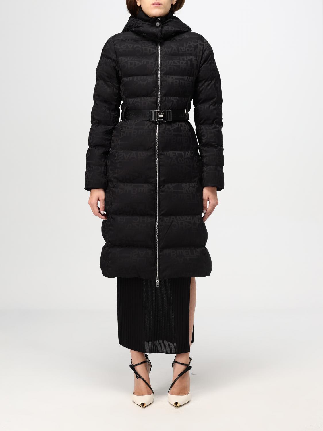 ELISABETTA FRANCHI JACKET: Jacket woman Elisabetta Franchi, Black - Img 1