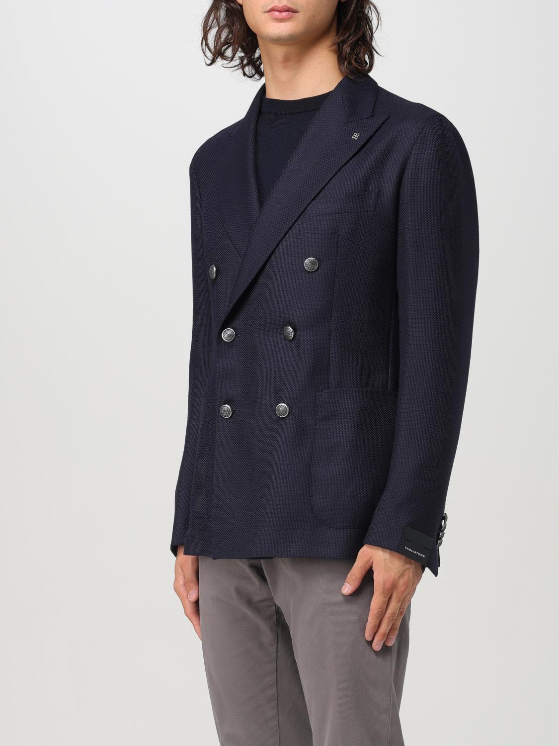 TAGLIATORE JACKET: Jacket men Tagliatore, Navy - Img 3