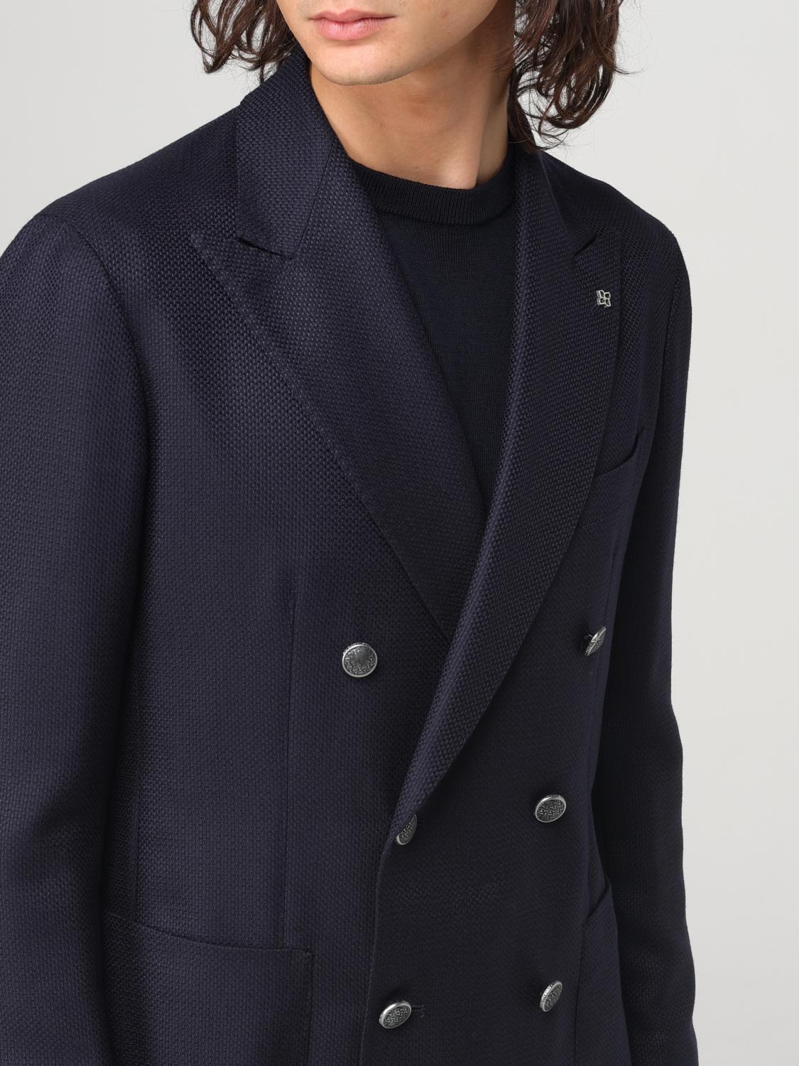 TAGLIATORE JACKET: Jacket men Tagliatore, Navy - Img 4