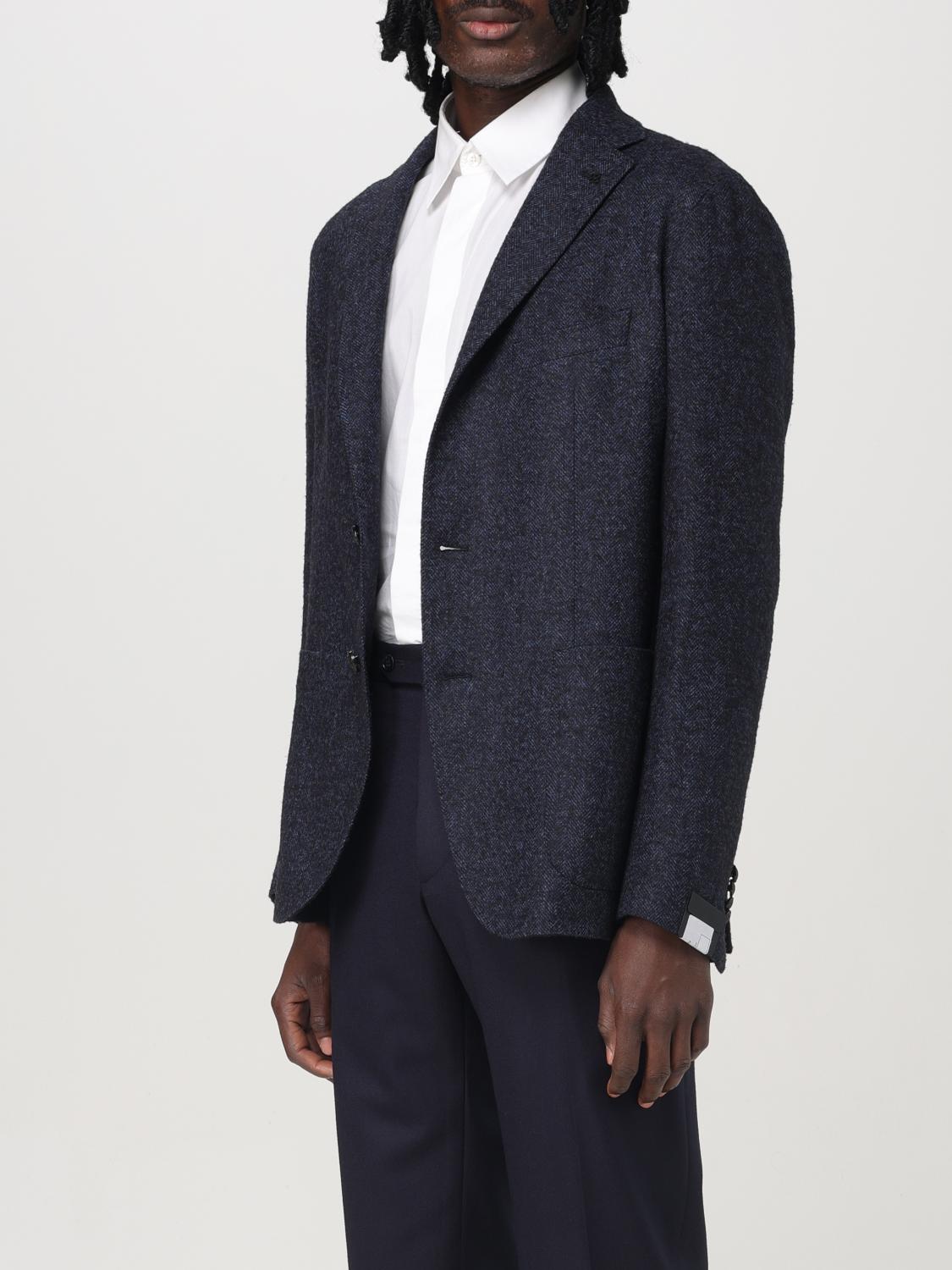 TAGLIATORE BLAZER: Jacke herren Tagliatore, Grau - Img 3