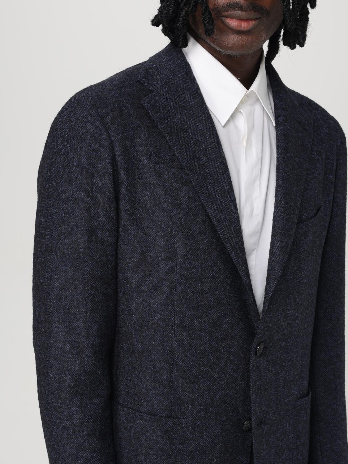 TAGLIATORE BLAZER: Jacke herren Tagliatore, Grau - Img 4