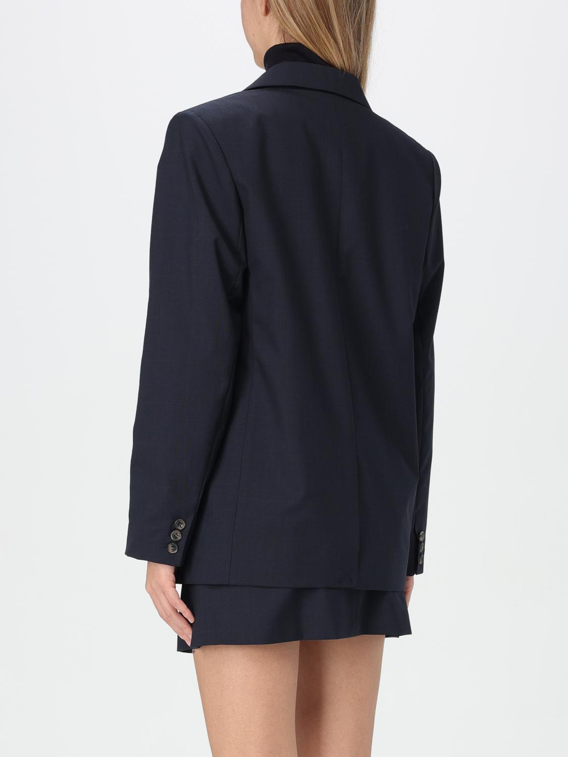 A.P.C. AMERICANA: Chaqueta mujer A.P.C., Azul Oscuro - Img 3