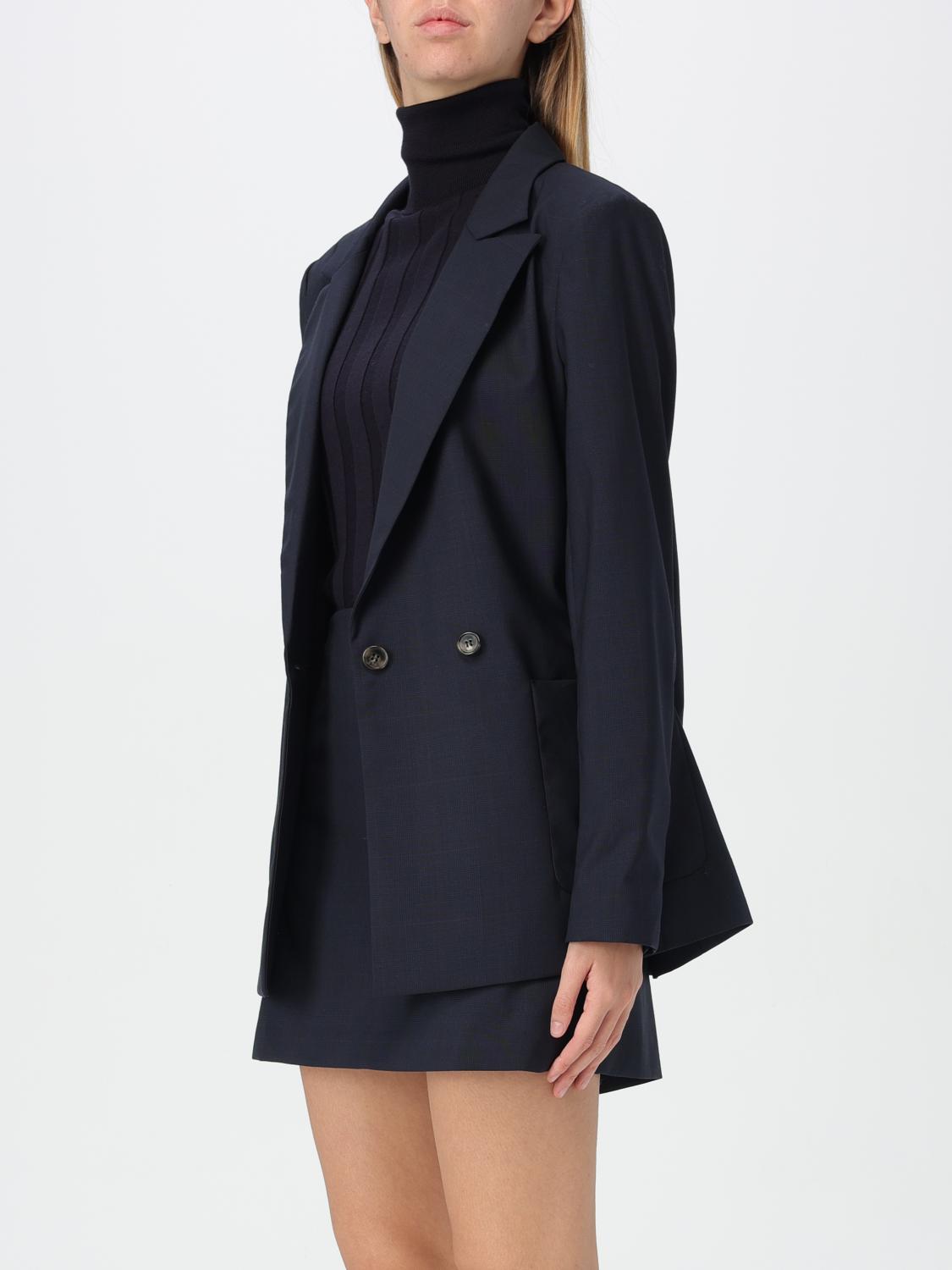 A.P.C. AMERICANA: Chaqueta mujer A.P.C., Azul Oscuro - Img 4