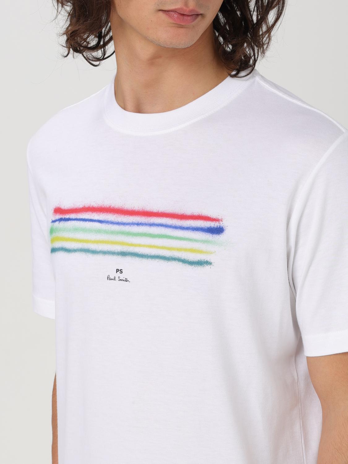 PS PAUL SMITH T-SHIRT: T-shirt herren Ps Paul Smith, Weiß - Img 3