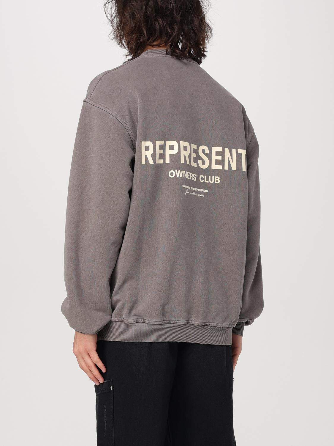 REPRESENT SWEATSHIRT: Sweatshirt men Represent, Brown - Img 3