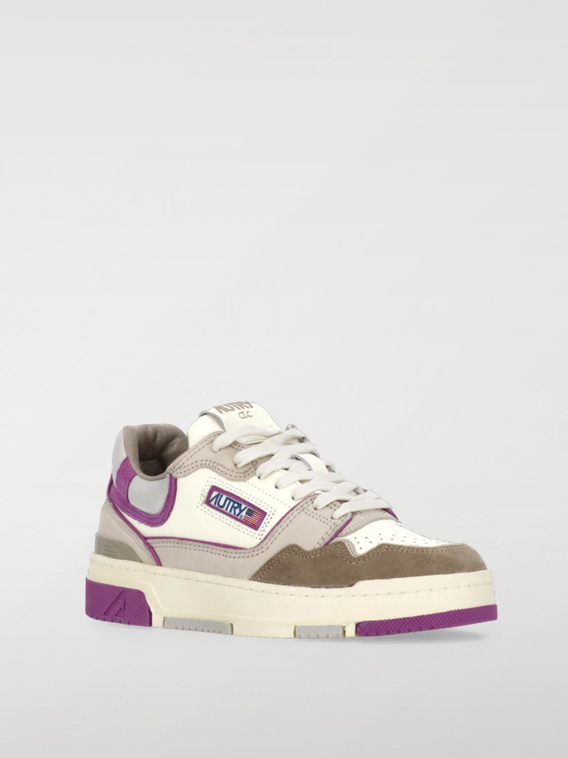 AUTRY SNEAKERS: Sneakers CLC Autry in pelle e mesh , Fuxia - Img 2