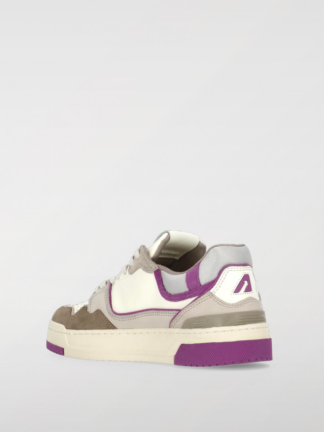 AUTRY SNEAKERS: Sneakers CLC Autry in pelle e mesh , Fuxia - Img 3