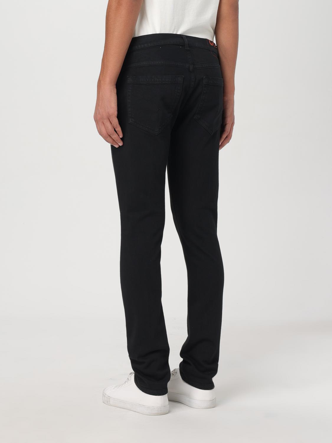 DONDUP JEANS: Pants men Dondup, Black - Img 2