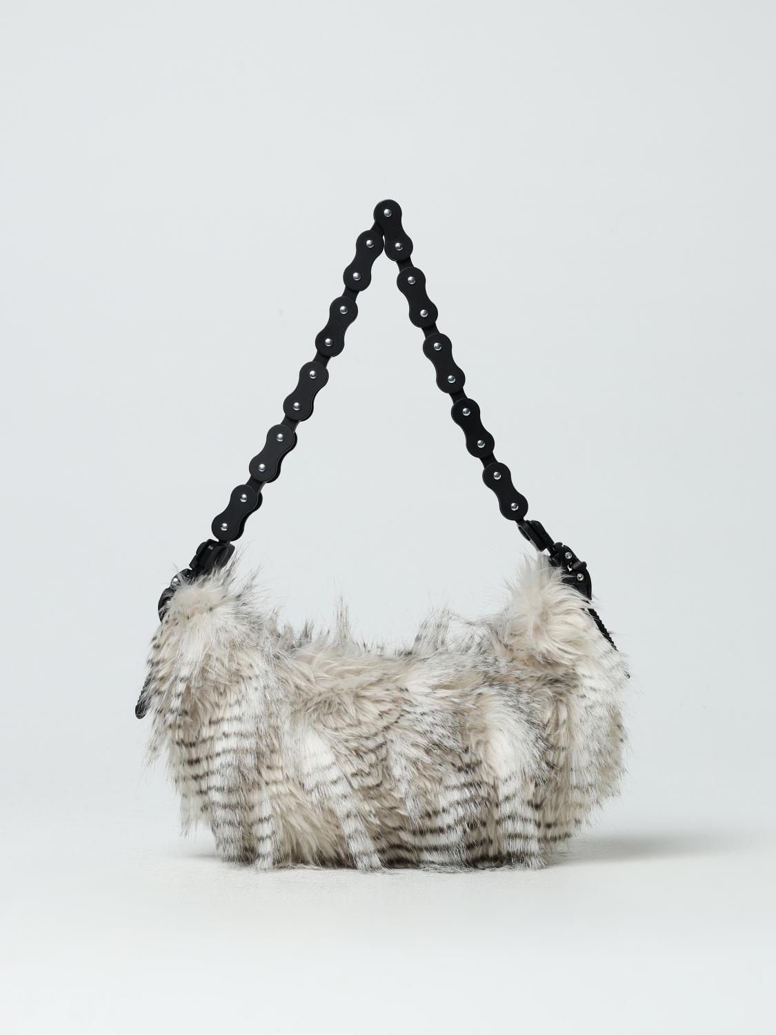 INNERRAUM SAC PORTÉ ÉPAULE: Mini sac à main femme Innerraum, Blanc - Img 1