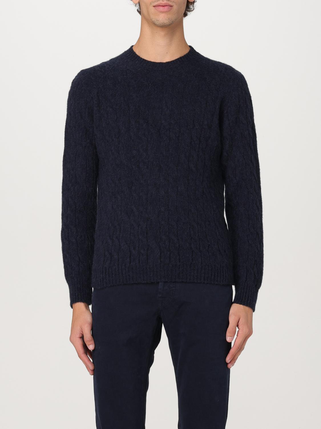 BOGLIOLI SWEATER: Sweater men Boglioli, Blue - Img 1