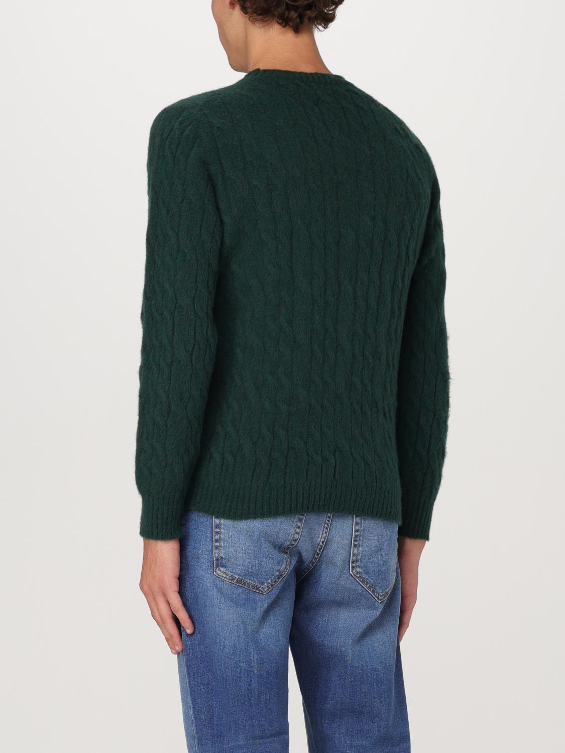 BOGLIOLI SWEATER: Sweater men Boglioli, Green - Img 2