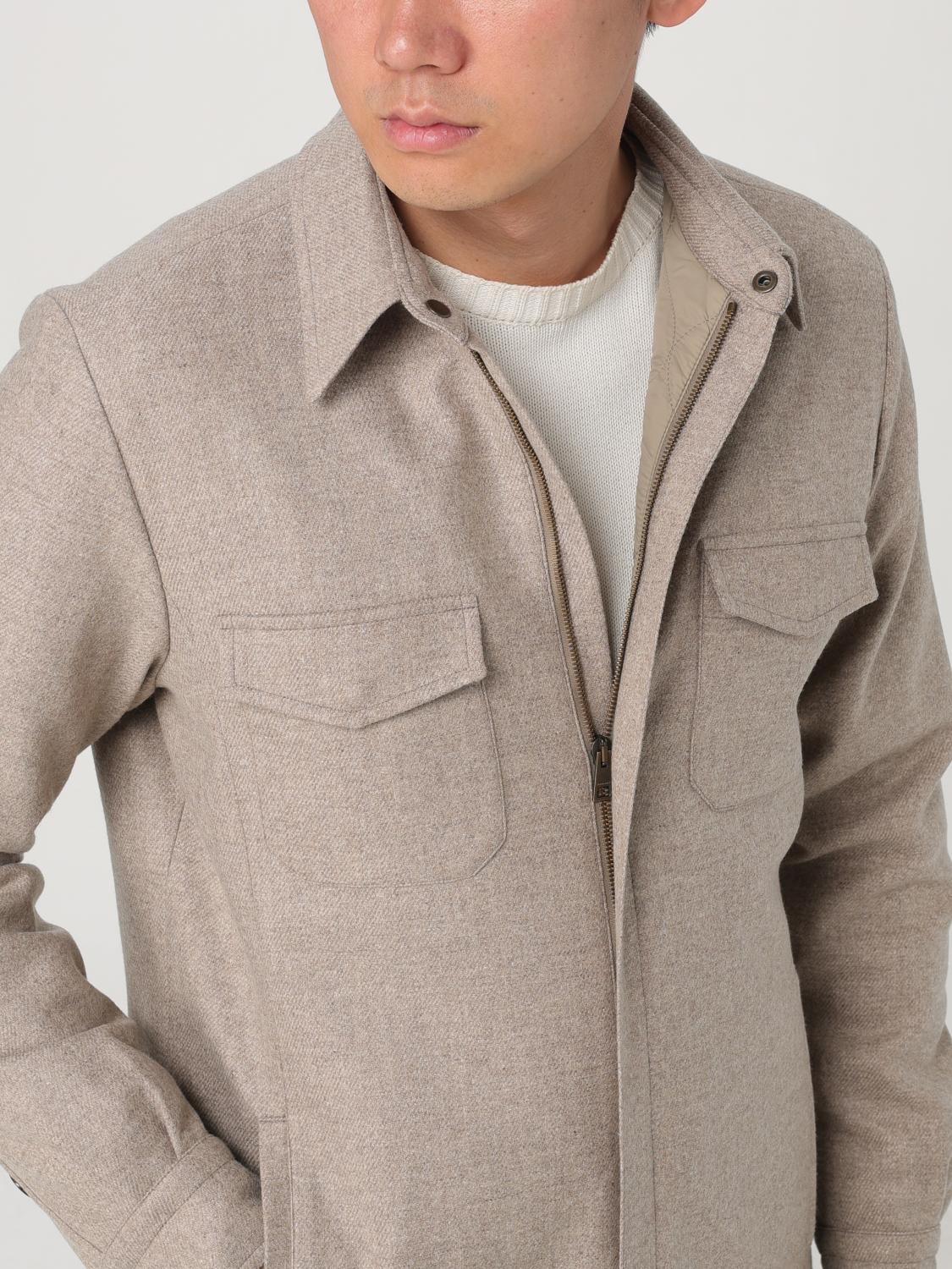 BOGLIOLI JACKET: Jacket men Boglioli, Beige - Img 4