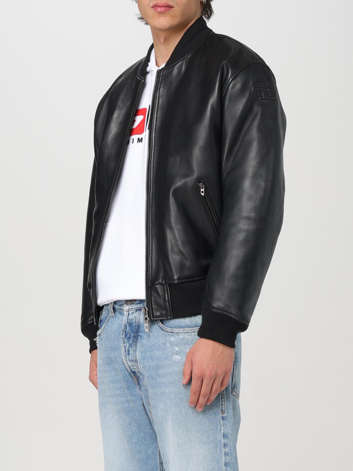 Diesel ジャケット メンズ - ブラック | A144350HJAC | GIGLIO.COM