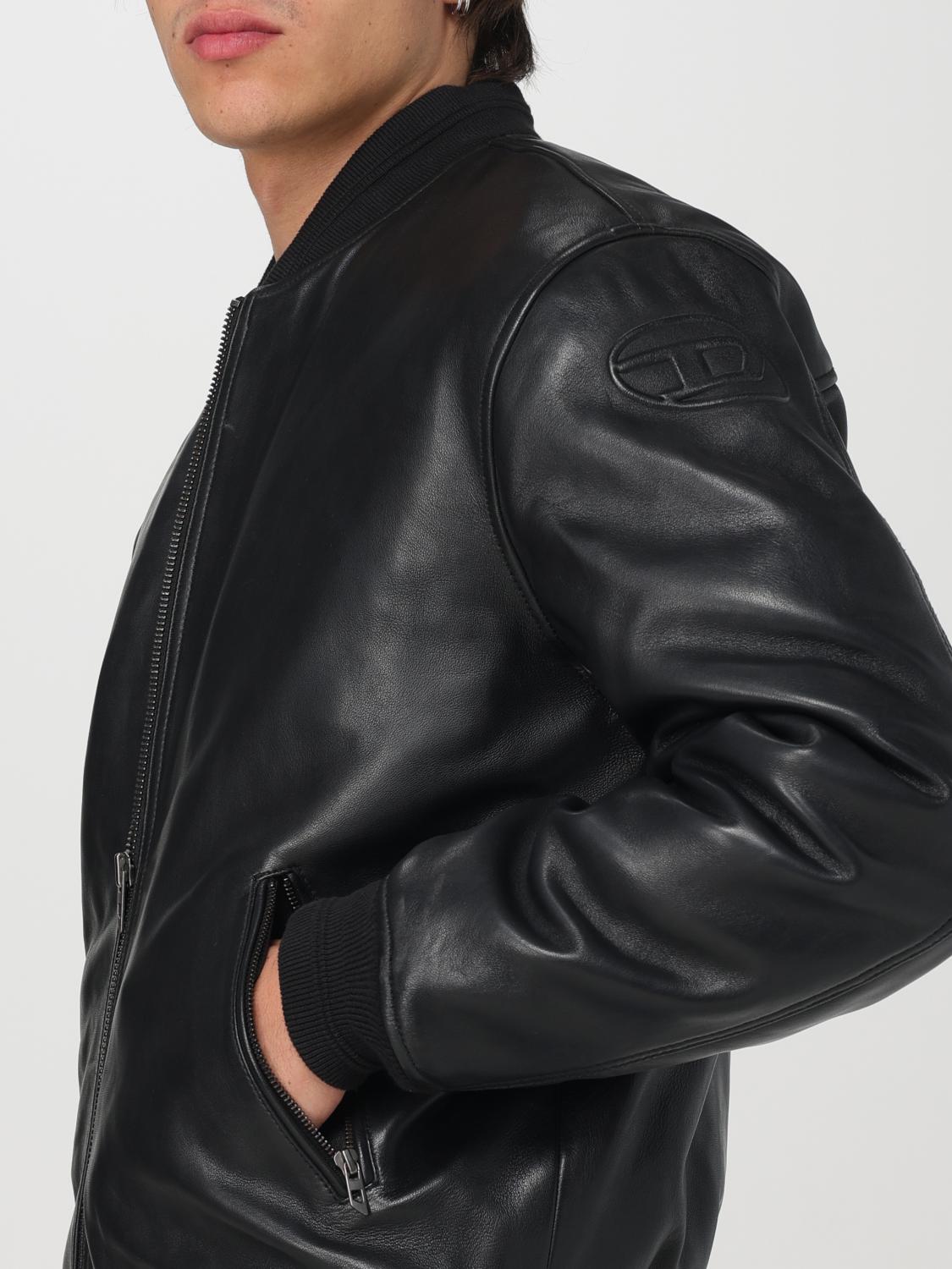 Diesel ジャケット メンズ - ブラック | A144350HJAC | GIGLIO.COM