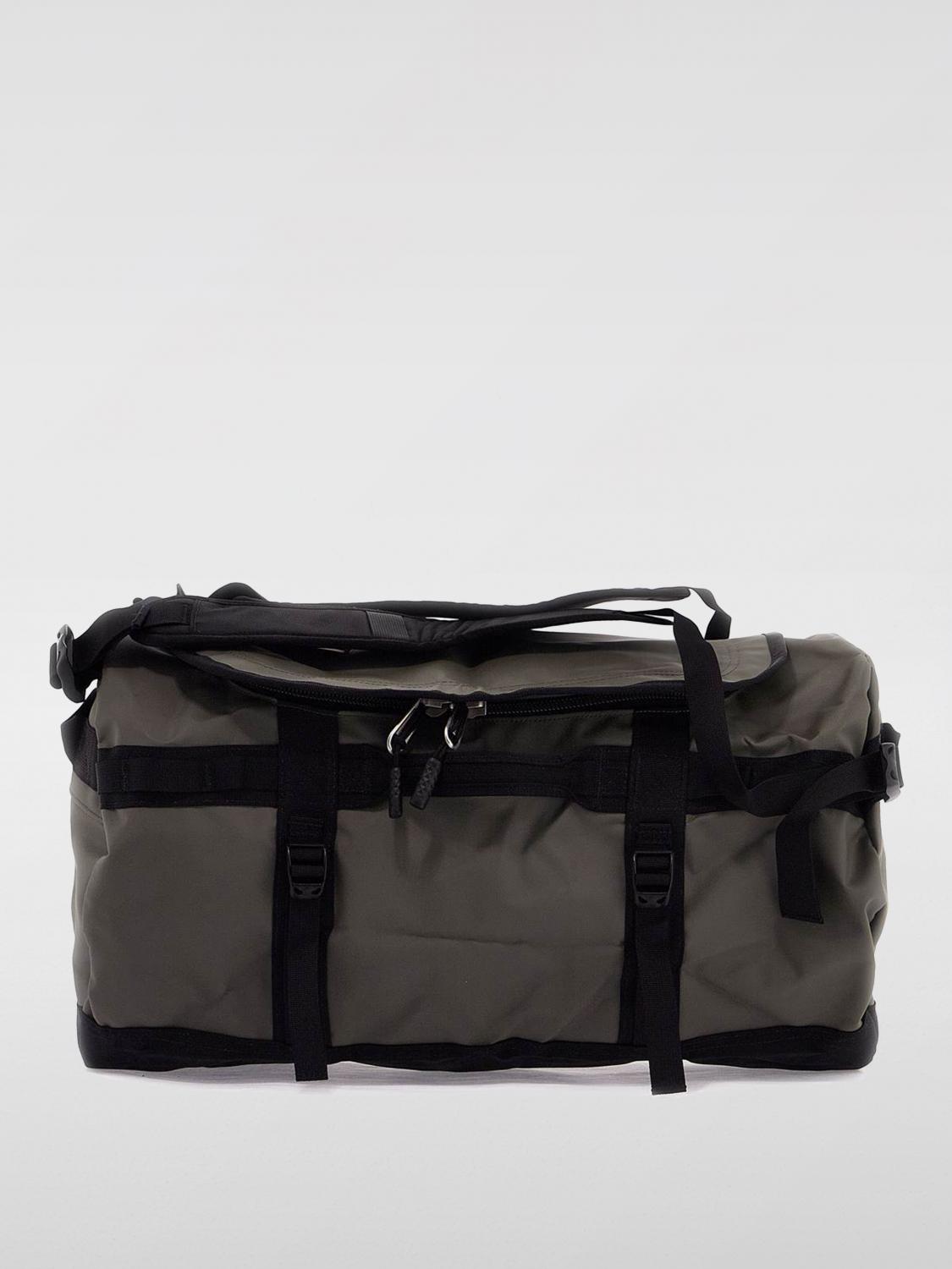 THE NORTH FACE BORSA: Borsa Duffel Base Camp The North Face in nylon riciclato , Oliva - Img 1