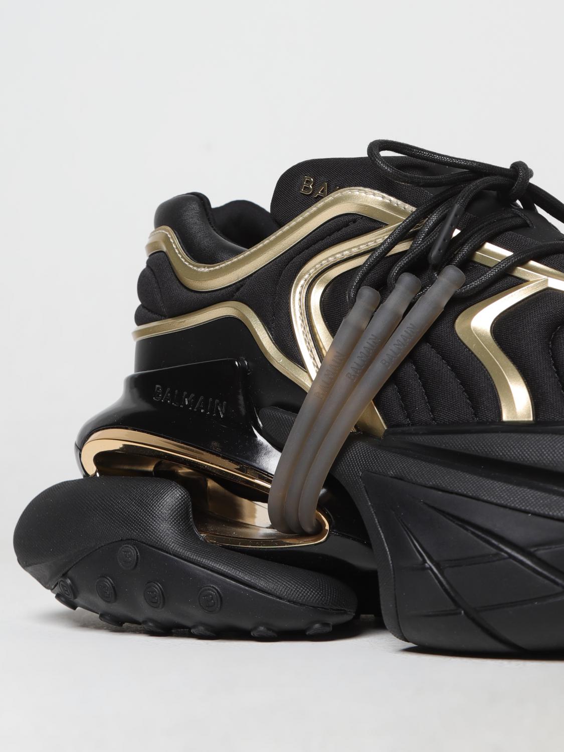 BALMAIN SNEAKERS: Sneakers men Balmain, Black - Img 4