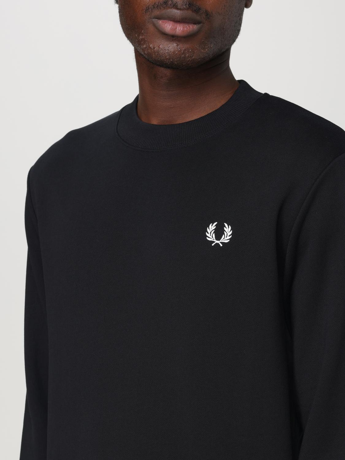 FRED PERRY SWEATSHIRT: Sweatshirt men Fred Perry, Black - Img 3