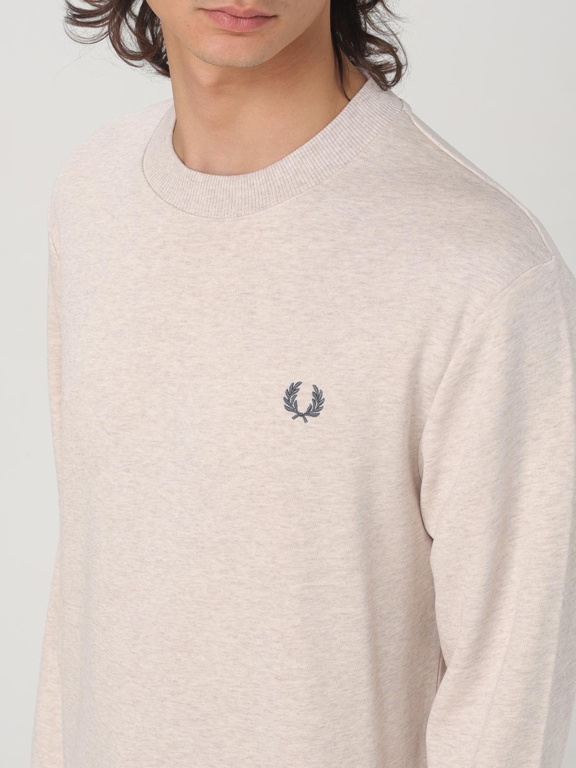 FRED PERRY SWEATSHIRT: Sweatshirt men Fred Perry, Beige - Img 3