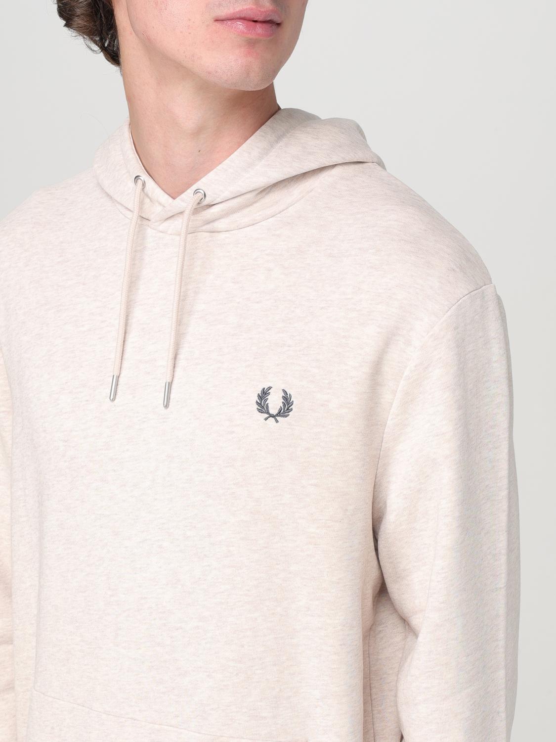 FRED PERRY SWEATSHIRT: Sweatshirt men Fred Perry, Beige - Img 3