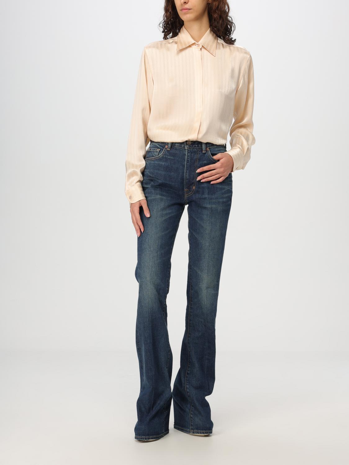 TOM FORD JEANS: Jeans woman Tom Ford, Denim - Img 2