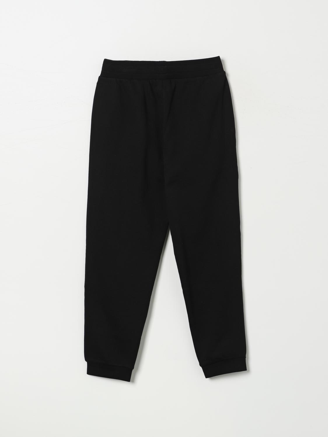 EA7 PANTS: Pants kids Ea7, Black 1 - Img 2