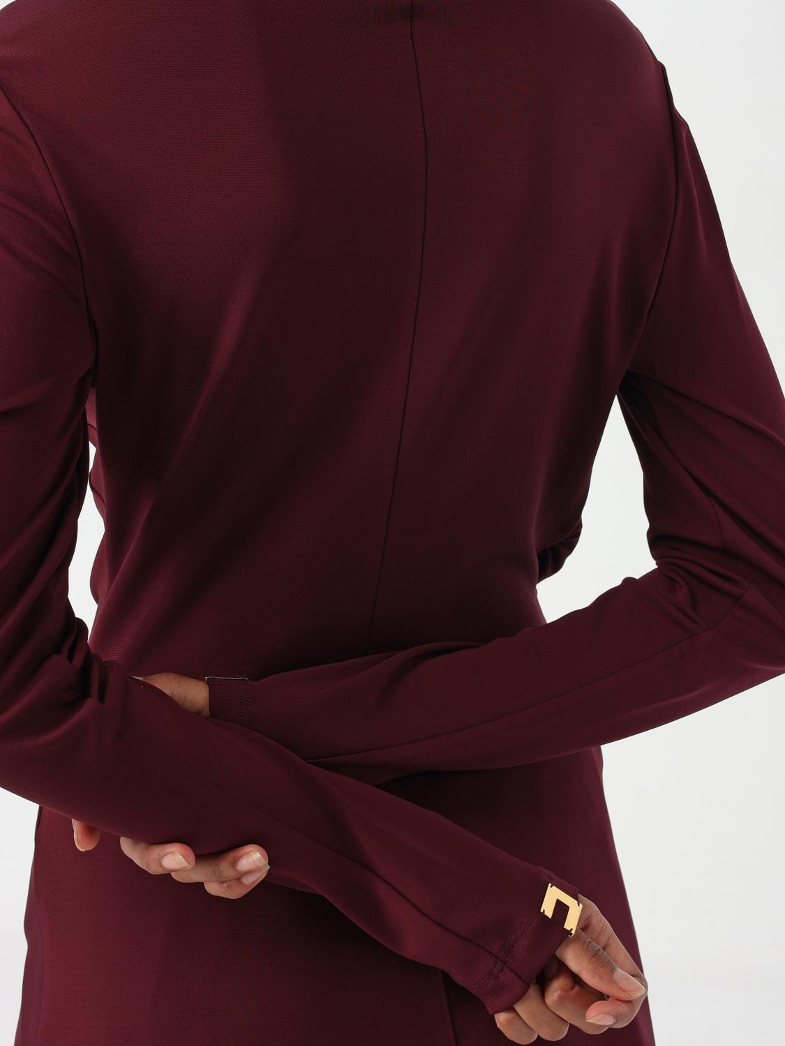 ELISABETTA FRANCHI TOP: Sweater woman Elisabetta Franchi, Burgundy - Img 3