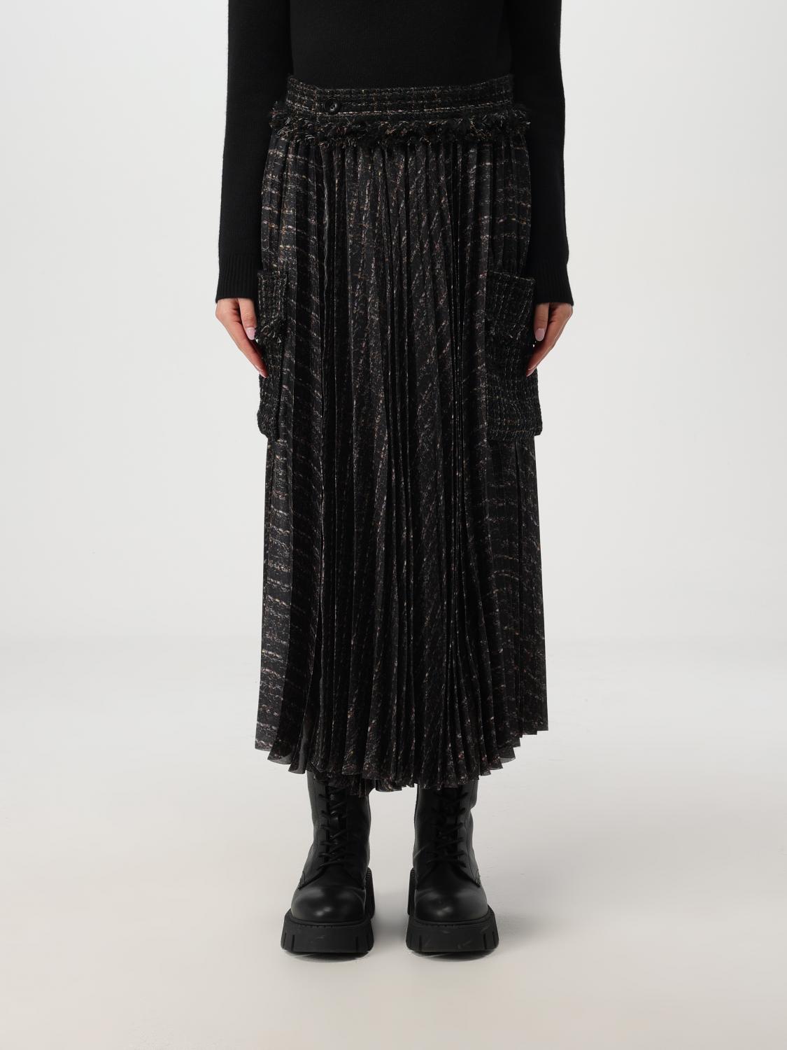 SACAI JUPE: Jupe femme Sacai, Noir - Img 1