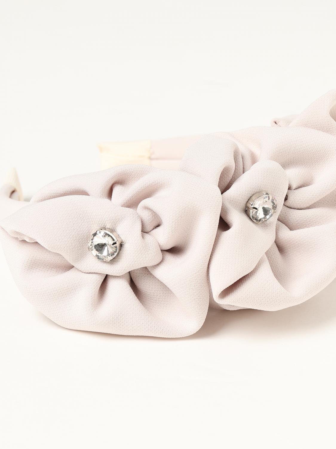 SIMONETTA HAIRBAND: Hairband kids Simonetta, Beige - Img 2