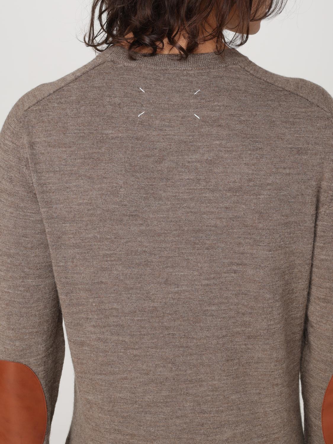 MAISON MARGIELA SWEATER: Sweater men Maison Margiela, Brown - Img 4