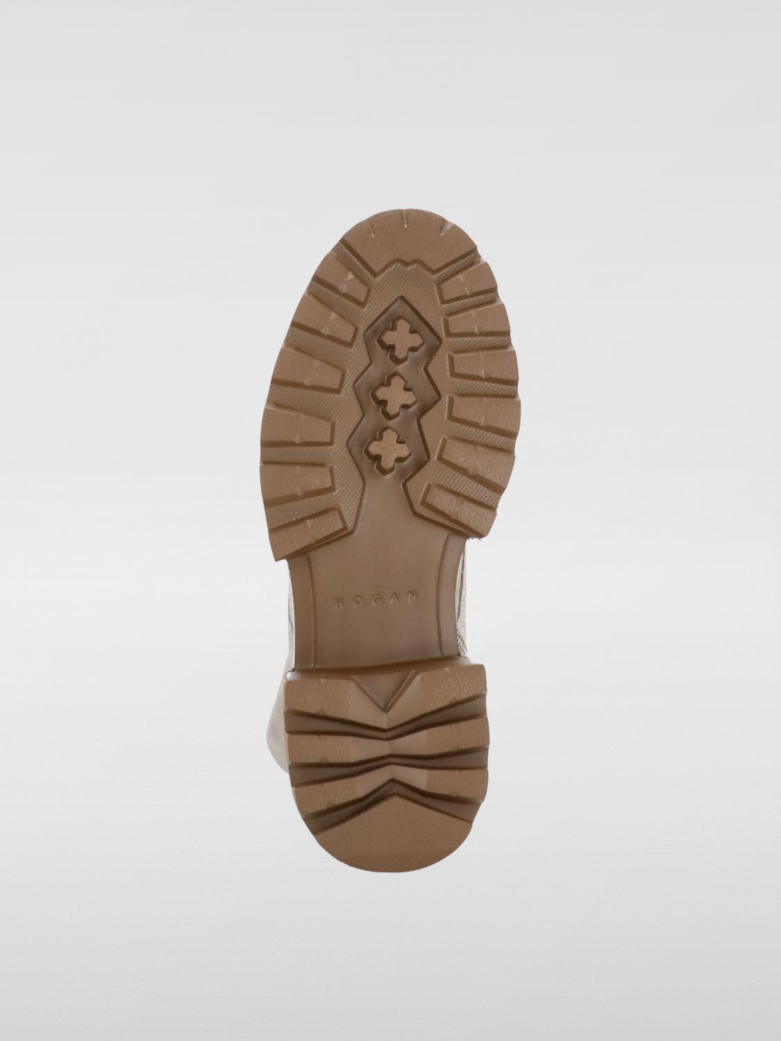 HOGAN: Boots woman - Burnt | Hogan flat ankle boots