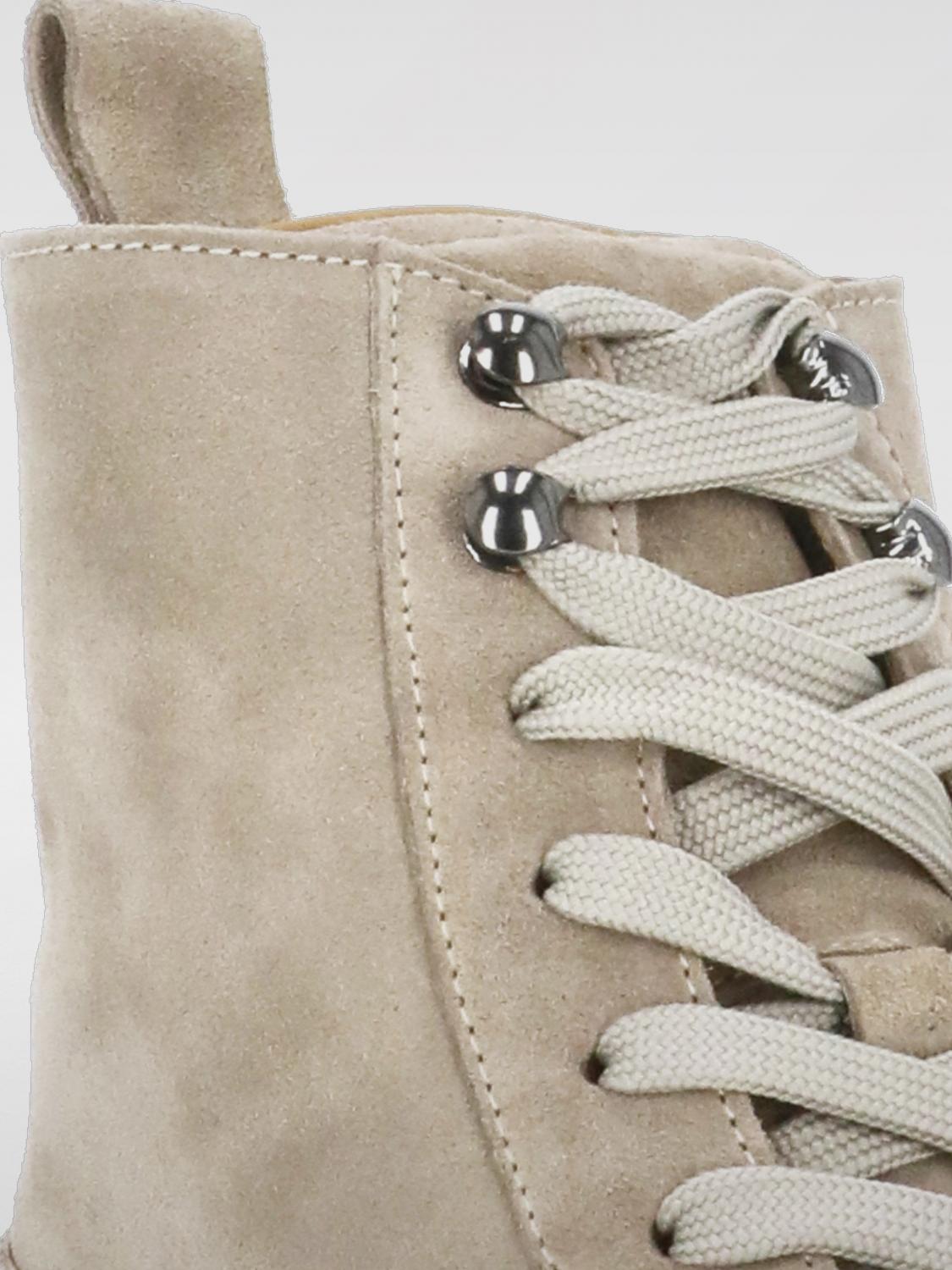 ミドルブーツ HOGAN Women Boots HXW6740FL90BYE BEIGE HOGAN: Boots woman - Burnt | Hogan flat ankle boots