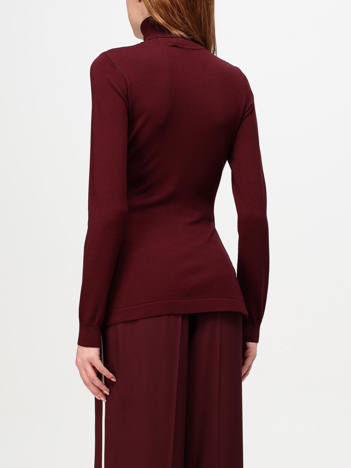 ELISABETTA FRANCHI MAGLIA: Maglia a dolcevita Elisabetta Franchi, Rosso - Img 2