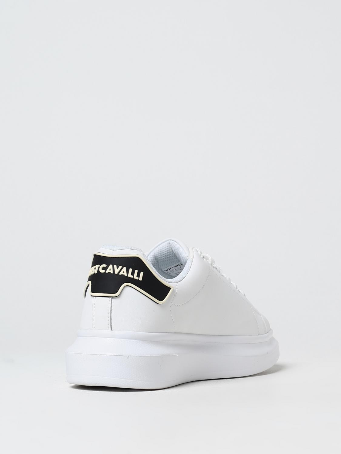 JUST CAVALLI ZAPATILLAS: Zapatillas hombre Just Cavalli, Blanco - Img 3