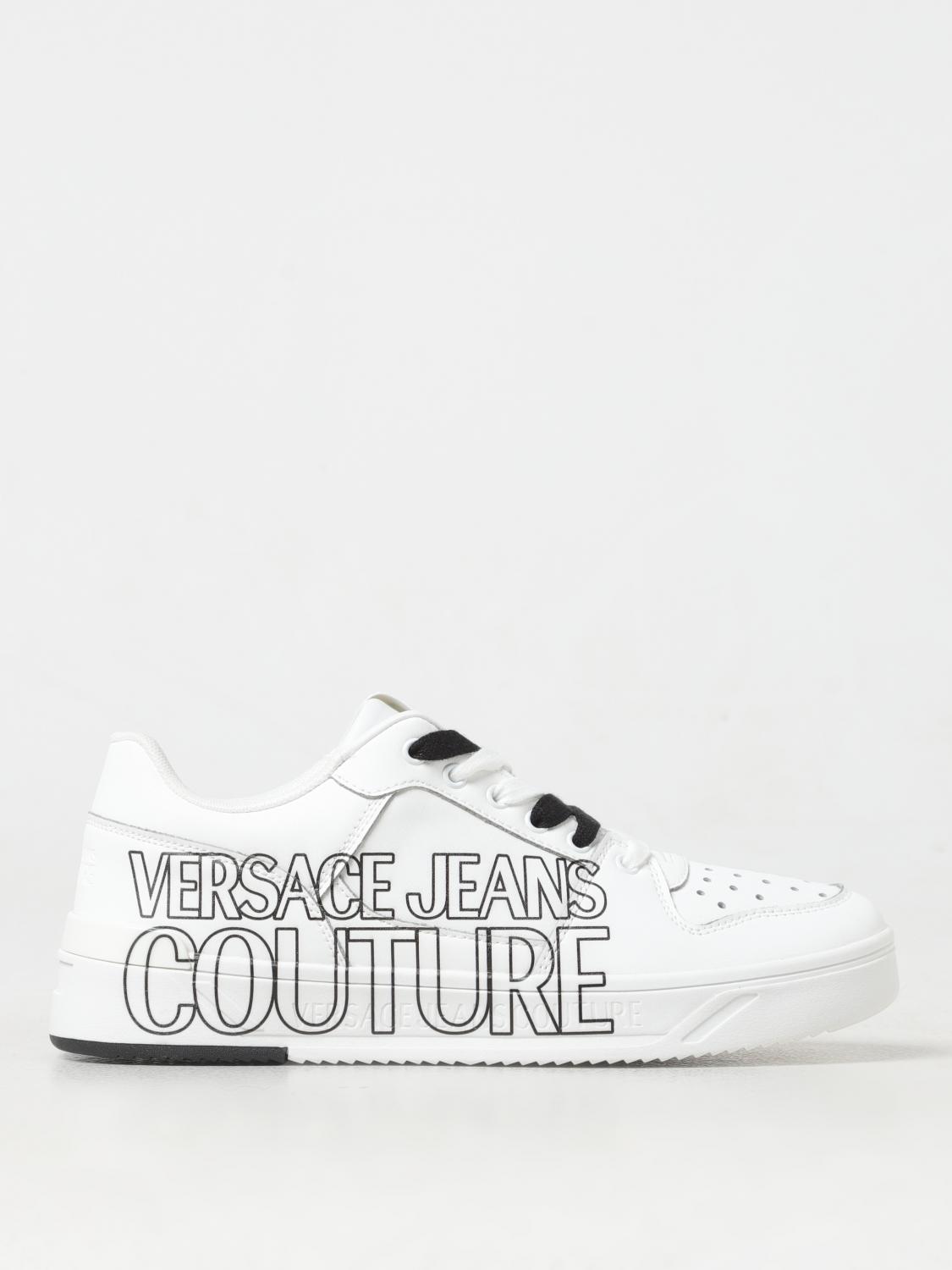 VERSACE JEANS COUTURE SNEAKERS: Sneakers men Versace Jeans Couture, White - Img 1