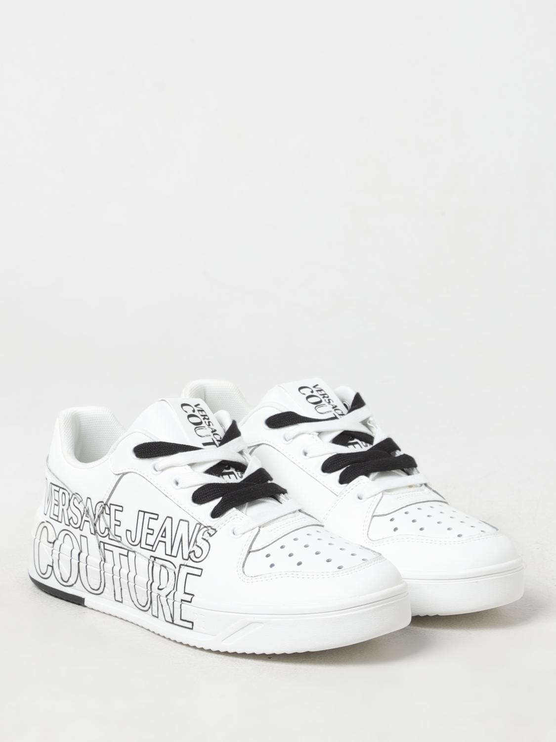 VERSACE JEANS COUTURE SNEAKERS: Sneakers men Versace Jeans Couture, White - Img 2