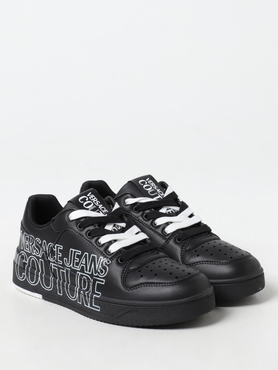 VERSACE JEANS COUTURE SNEAKERS: Sneakers men Versace Jeans Couture, Black - Img 2