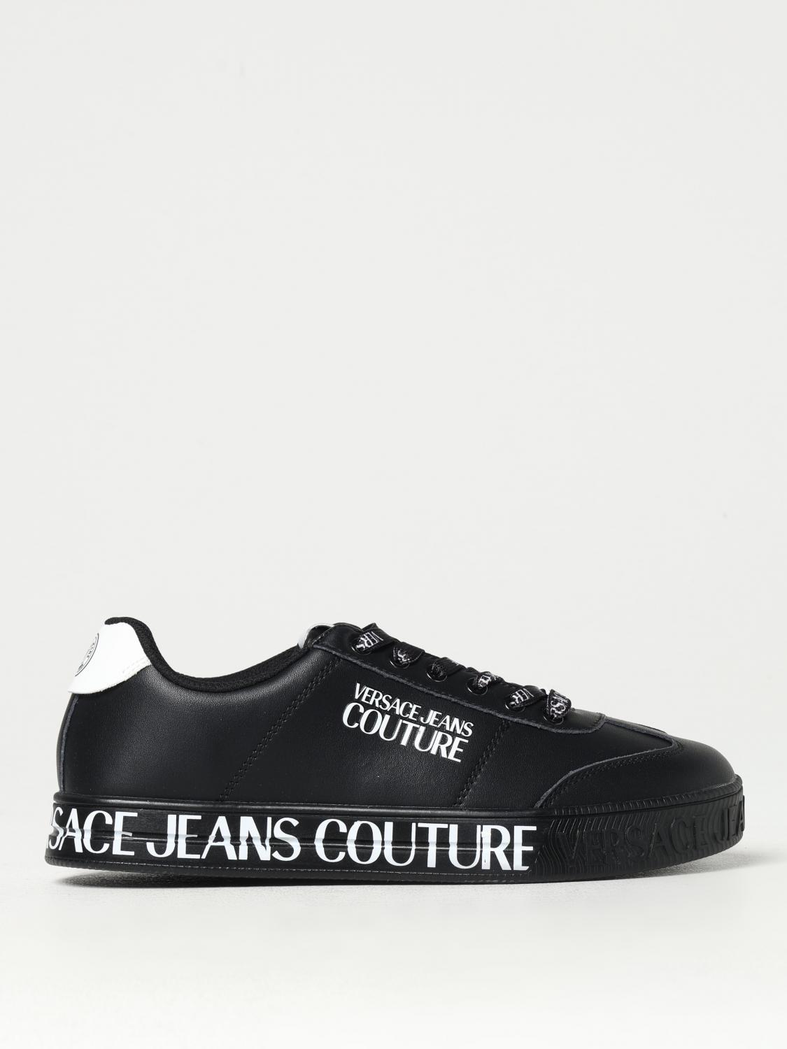 Giglio Sneakers Versace Jeans Couture in pelle con stampa logo