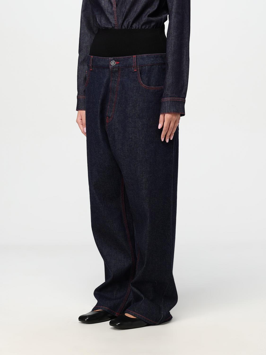 ALAÏA: Jeans woman - Blue | Alaïa jeans AA9P01556T537 online