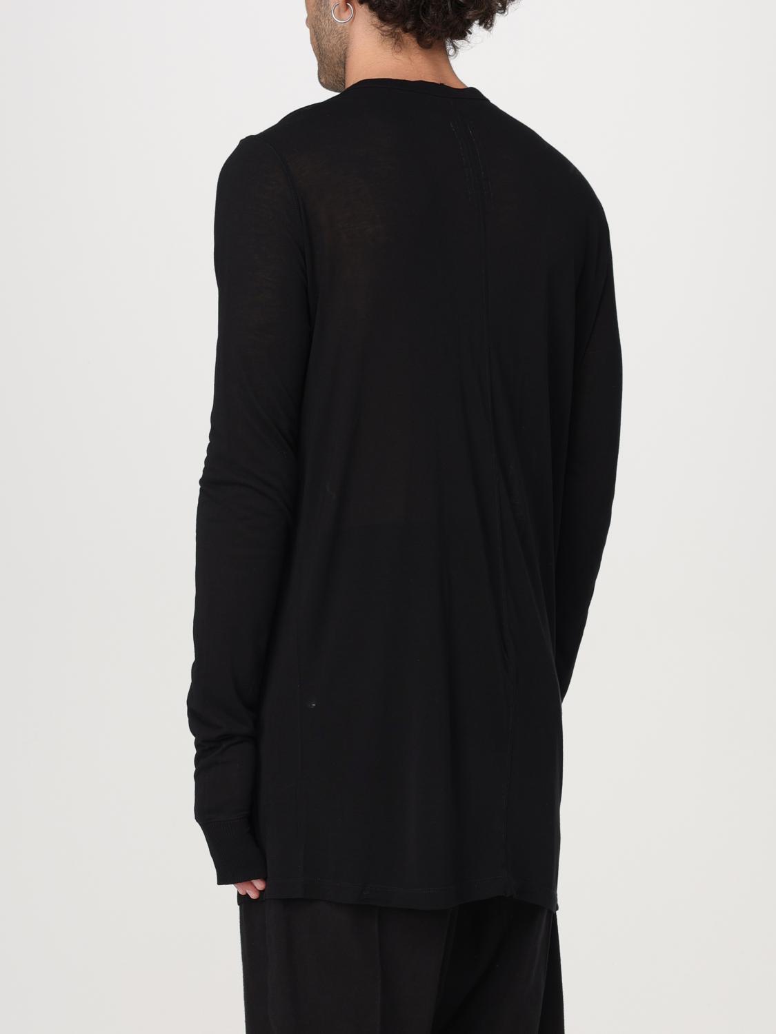 RICK OWENS SWEATER: Rick Owens viscose and silk sweater, Black - Img 3