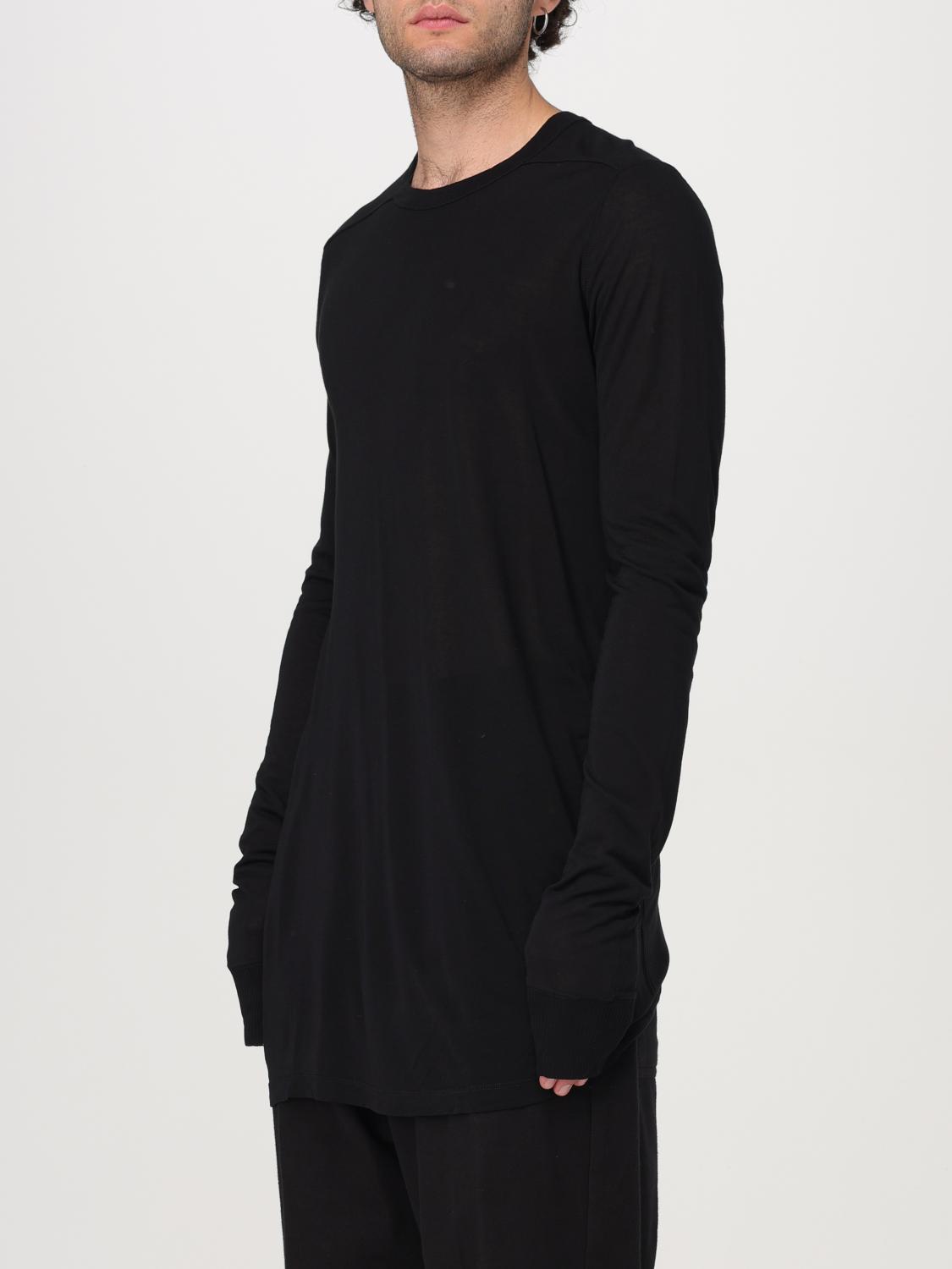 RICK OWENS SWEATER: Rick Owens viscose and silk sweater, Black - Img 4