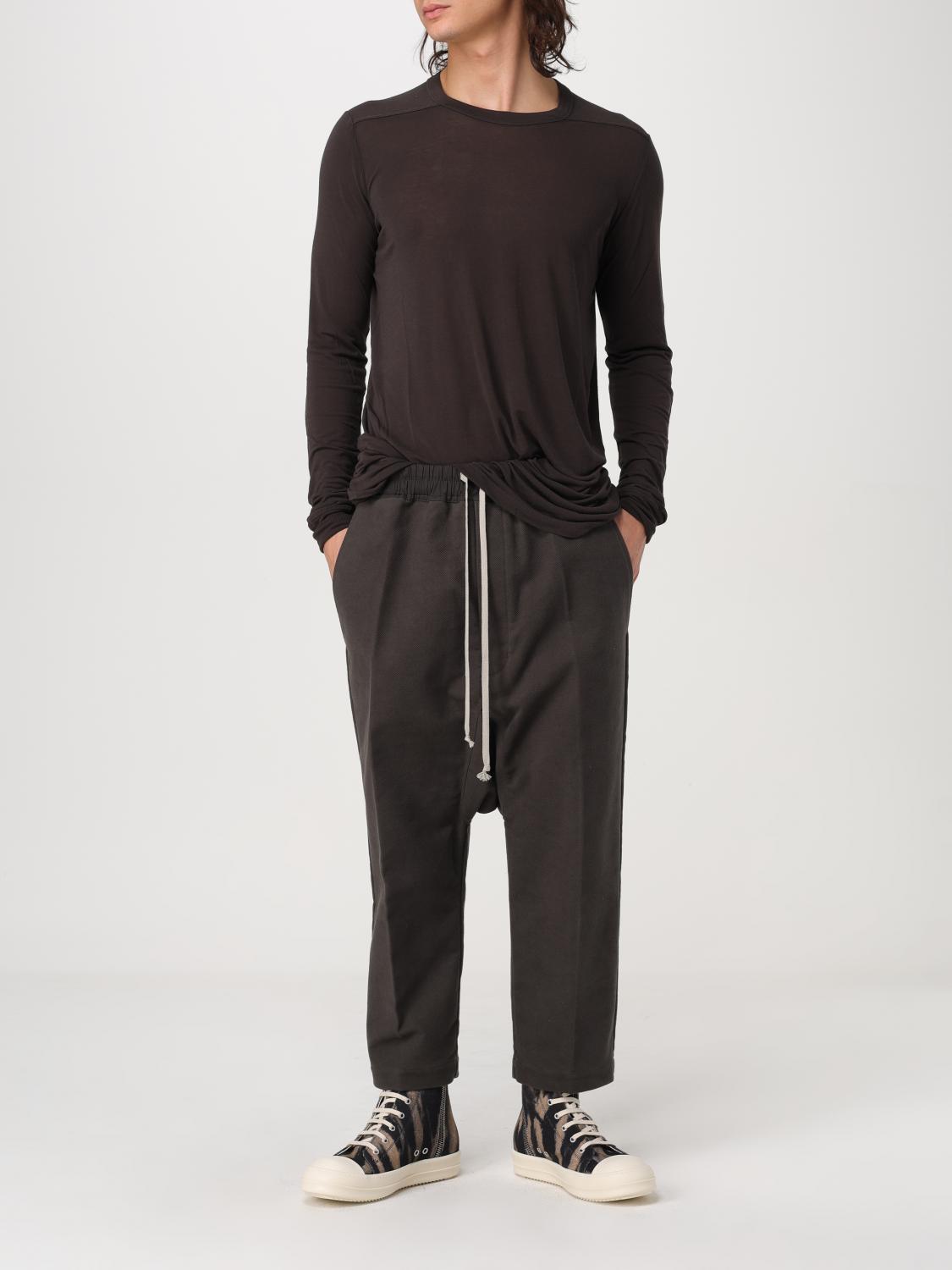 RICK OWENS SWEATER: Rick Owens viscose and silk sweater, Grey - Img 2